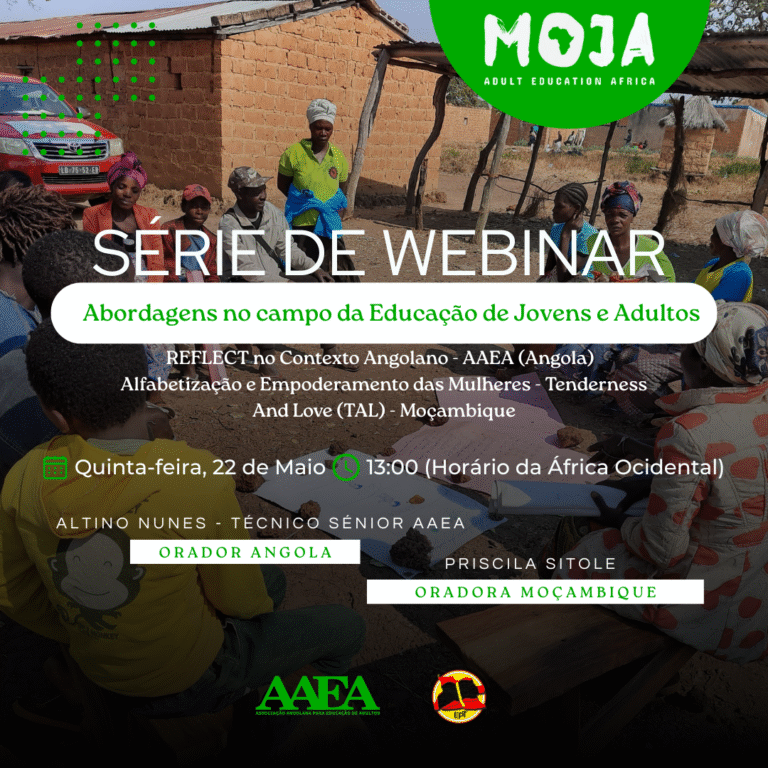 AAEA partilha experiência com a metodologia REFLECT/APLICA em webinar internacional