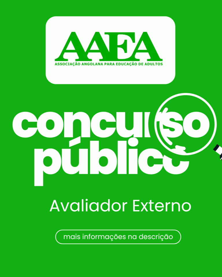 Concurso público para avaliador externo
